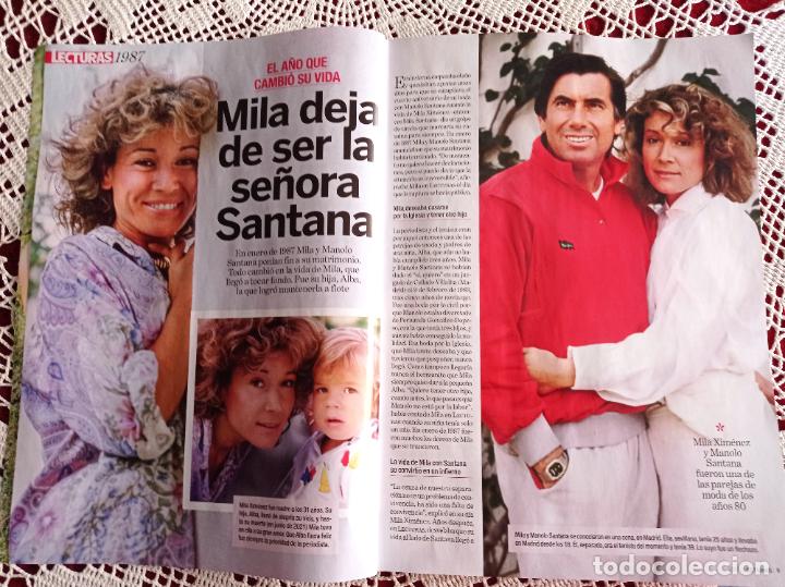 Coleccionismo de Revistas y Peri&oacute;dicos: MILA XIMENEZ MANOLO SANTANA ROCIO JURADO ISABEL PREYSLER