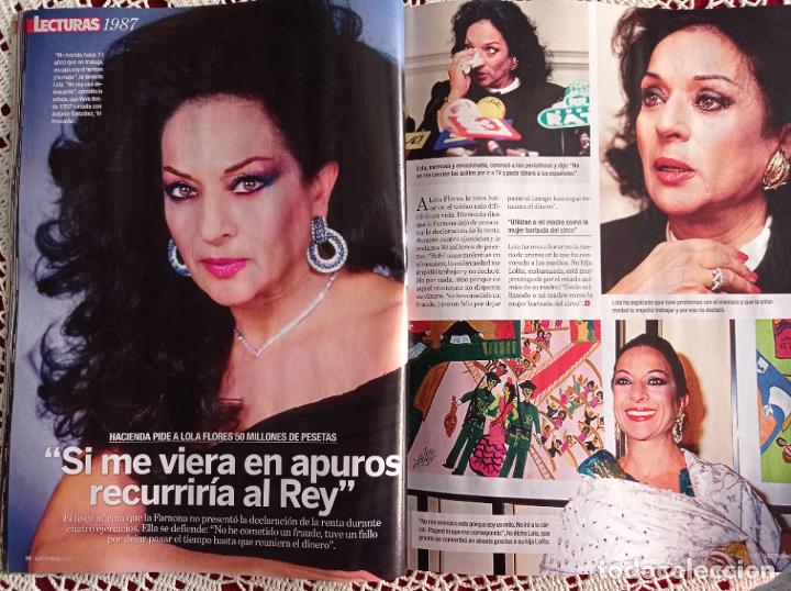 Coleccionismo de revistas y peri&oacute;dicos: LOLA FLORES HACIENDA SUS CUADROS