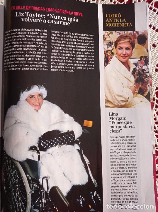 Coleccionismo de Revistas y Peri&oacute;dicos: ELIZABETH TAYLOR LIZ LINA MORGAN