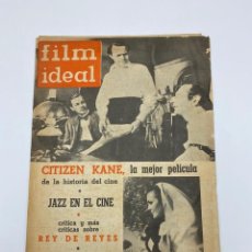 Coleccionismo de Revistas y Periódicos: FILM IDEAL. REVISTA CINEMATOGRÁFICA. Nº 89. 1 FEBRERO DE 1962. PAGINAS: 95. Lote 276804958