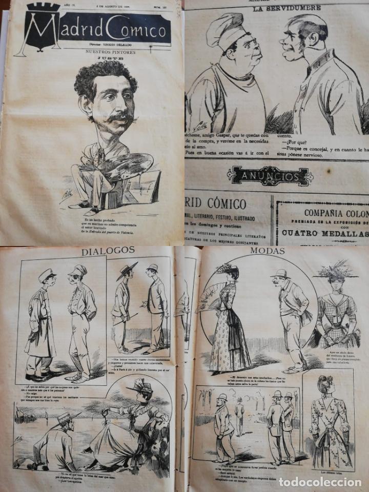 Coleccionismo de revistas y peri&oacute;dicos: PERI&Oacute;DICO MADRID C&Oacute;MICO a&ntilde;o IX, 1889, N&ordm; 337