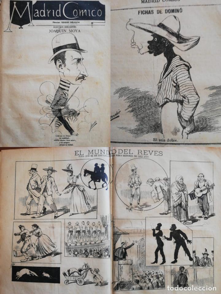 Coleccionismo de revistas y peri&oacute;dicos: PERI&Oacute;DICO MADRID C&Oacute;MICO a&ntilde;o IX, 1889, N&ordm; 341