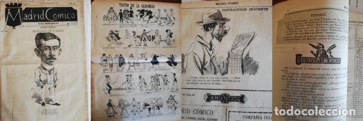 Coleccionismo de revistas y peri&oacute;dicos: PERI&Oacute;DICO MADRID C&Oacute;MICO a&ntilde;o IX, 1889, N&ordm; 352