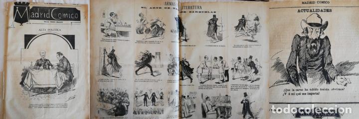 Coleccionismo de revistas y peri&oacute;dicos: PERI&Oacute;DICO MADRID C&Oacute;MICO a&ntilde;o IX, 1889, N&ordm; 353