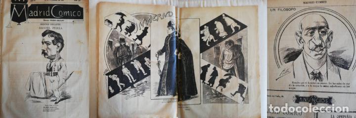 Coleccionismo de revistas y peri&oacute;dicos: PERI&Oacute;DICO MADRID C&Oacute;MICO a&ntilde;o IX, 1889, N&ordm; 354