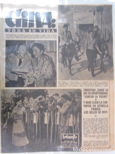 Coleccionismo de Revistas y Peri&oacute;dicos: REVISTA TRIUNFO 1954