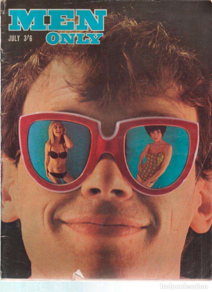 Coleccionismo de Revistas y Peri&oacute;dicos: MEN ONLY 3/6 . JULY 1966. VINTAGE MAGAZINE
