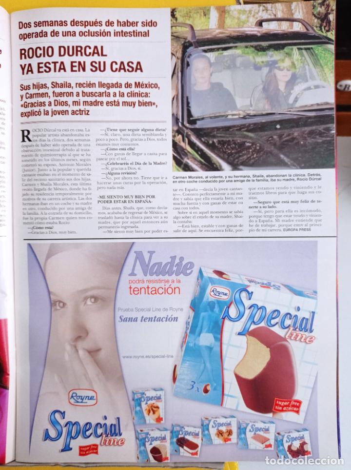 Collectionnisme de Revues et Journaux: ROCIO DURCAL recorte vintage
