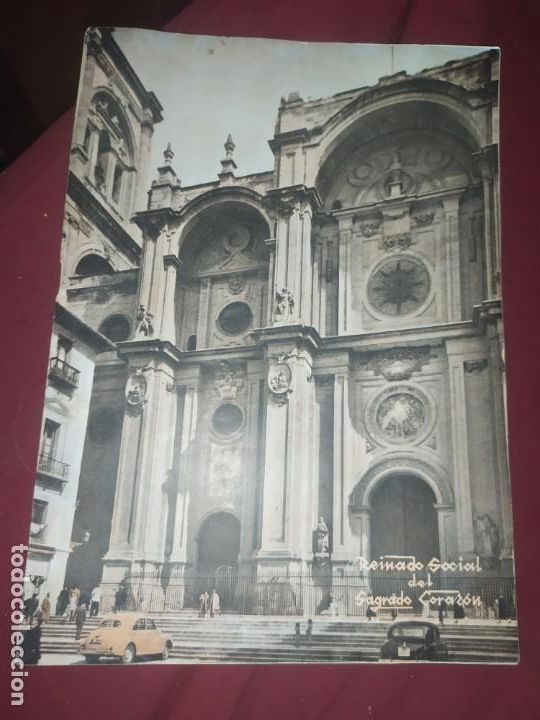 Coleccionismo de Revistas y Peri&oacute;dicos: REVISTA ANTIGUA GRANADA REINADO SOCIAL DEL SAGRADO CORAZON FEBRERO 1962 n&deg; 401