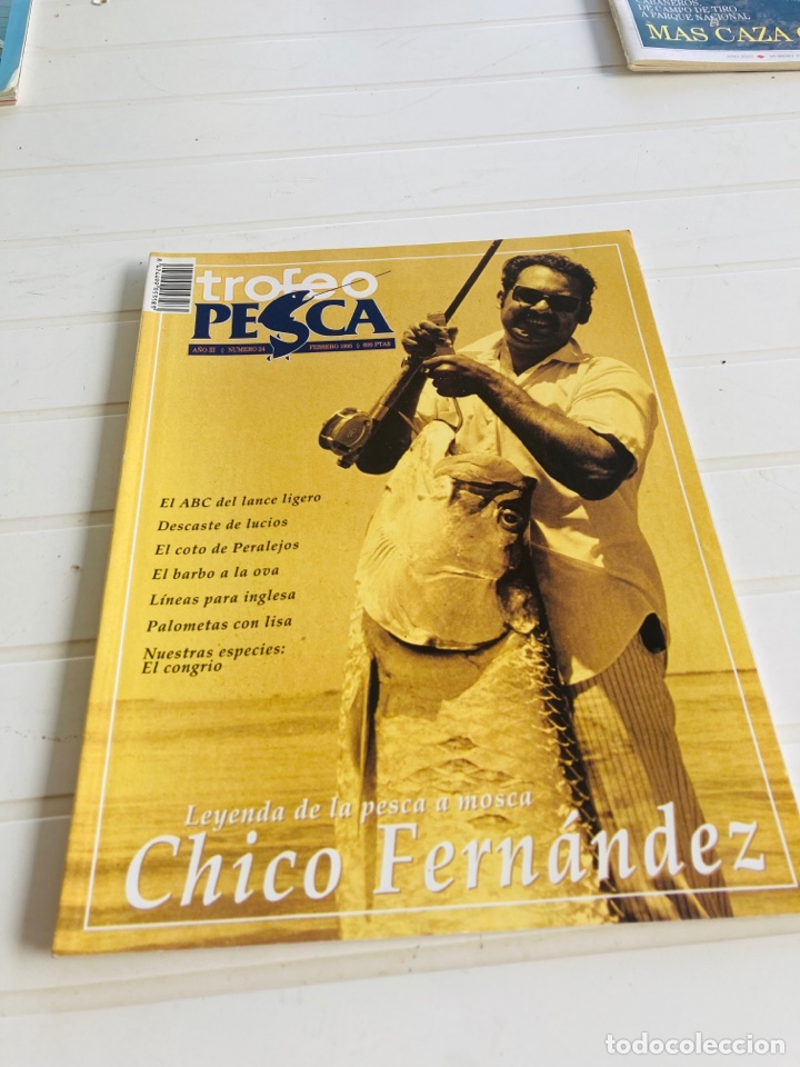Collection Magazines and Newspapers: Revista Trofeo pesca, Chico Fernandez febrero 1998