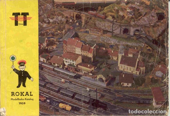 Coleccionismo de revistas y peri&oacute;dicos: cat&agrave;logo ROKAL TT 1959 Katalog H&auml;ndler-Exemplar + Anschlussger&auml;te - en alem&aacute;n