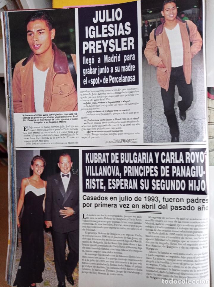 Coleccionismo de Revistas y Peri&oacute;dicos: JULIO IGLESIAS PREYSLER KUBRAT DE BULGARIA
