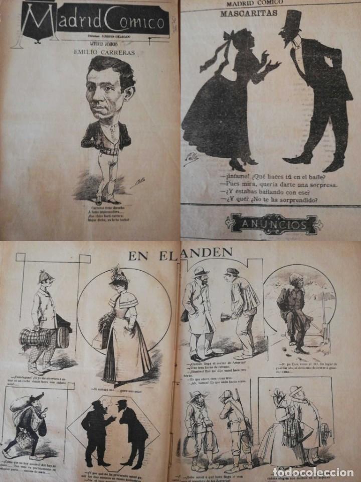 Coleccionismo de revistas y peri&oacute;dicos: PERI&Oacute;DICO MADRID C&Oacute;MICO a&ntilde;o IX, 1889, N&ordm; 315