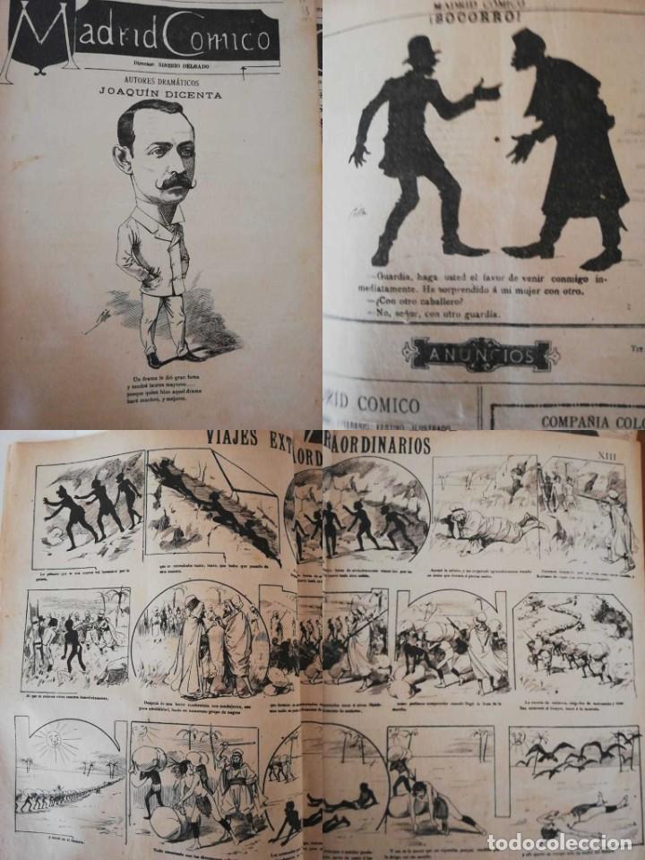 Coleccionismo de revistas y peri&oacute;dicos: PERI&Oacute;DICO MADRID C&Oacute;MICO a&ntilde;o IX, 1889, N&ordm; 313