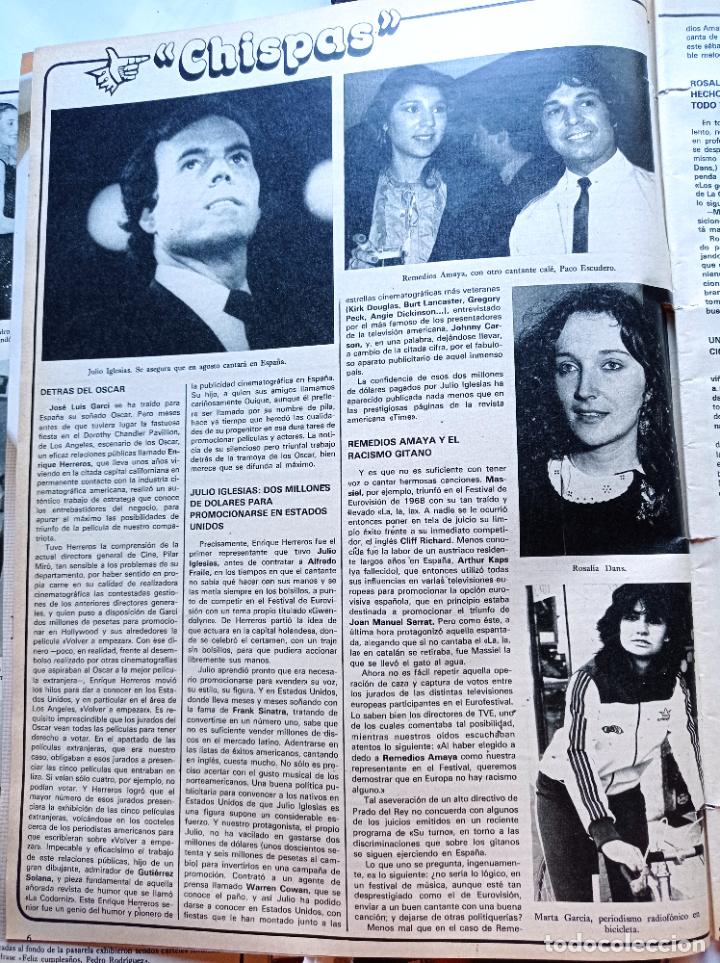 Coleccionismo de Revistas y Peri&oacute;dicos: MARTA GARCIA ROSALIA DANS JULIO IGLESIAS REMEDIOS AMAYA
