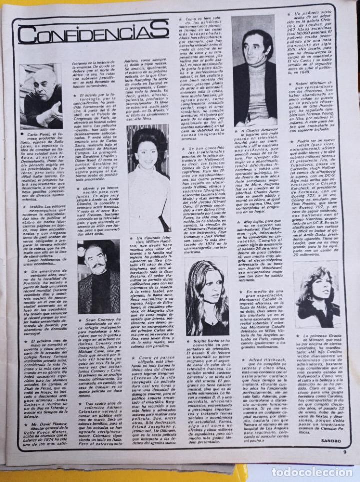 Coleccionismo de Revistas y Peri&oacute;dicos: brigitte bardot sean connery carolina de monaco charlez aznavour ana de inglaterra carlo ponti