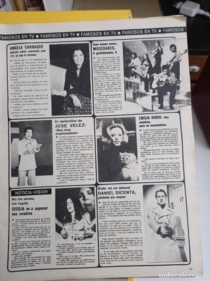 Coleccionismo de Revistas y Peri&oacute;dicos: mocedades angela carrasco jose velez emilia rubio CECILIA DANIEL DICENTA