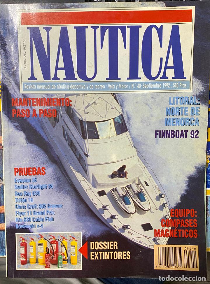 Collection Magazines and Newspapers: REVISTA NAUTICA. N.&ordm; 40 SEPTIEMBRE 1992.