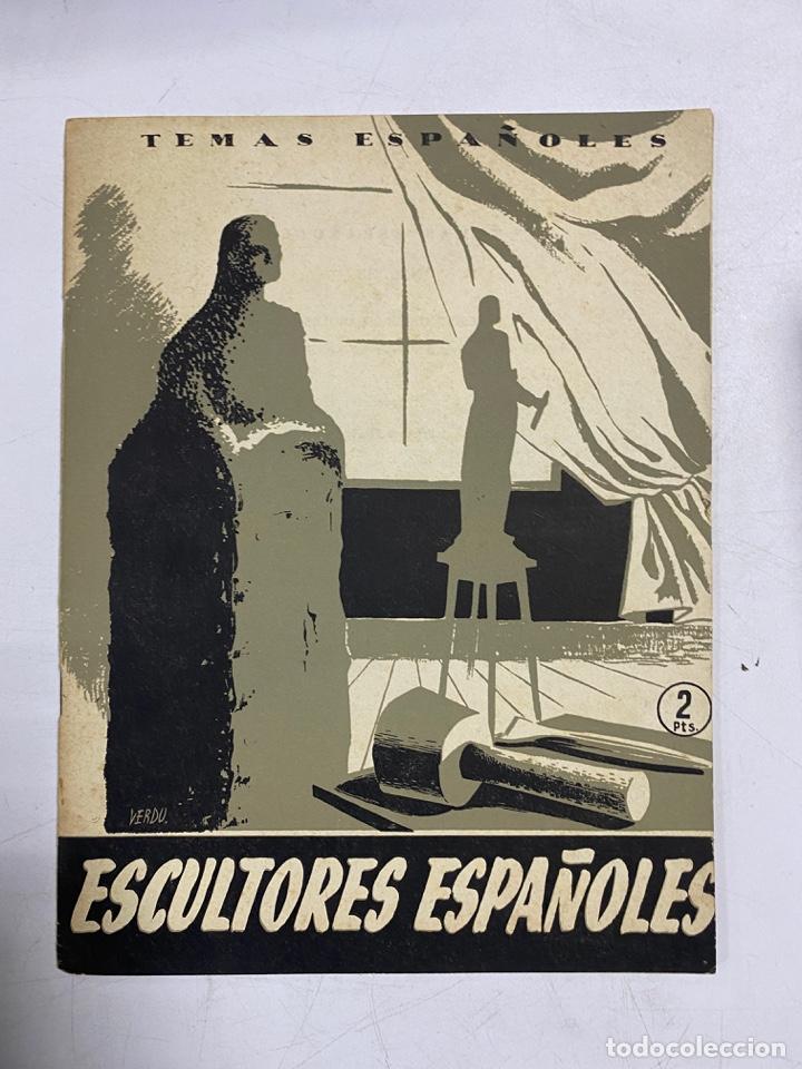 Coleccionismo de revistas y peri&oacute;dicos: TEMAS ESPA&Ntilde;OLES. N&ordm; 113.- ESCULTURAS ESPA&Ntilde;OLES. FRANCISCO POMPEY. MADRID, 1954. PAGS: 28