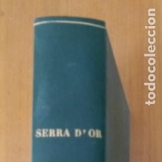 Coleccionismo de Revistas y Periódicos: REVISTA SERRA D'OR - TOMO ENCUADERNADO AÑO 1972. Lote 277830063