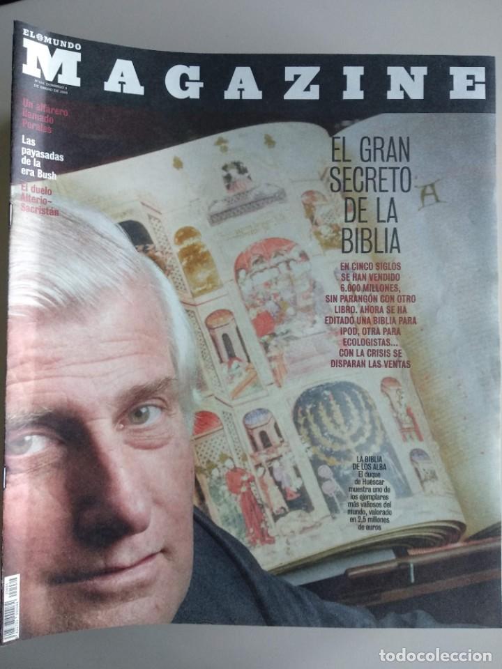 Sammeln von Zeitschriften und Zeitungen: MAGAZINE DE EL MUNDO N&ordm; 484 DE 04/01/2009