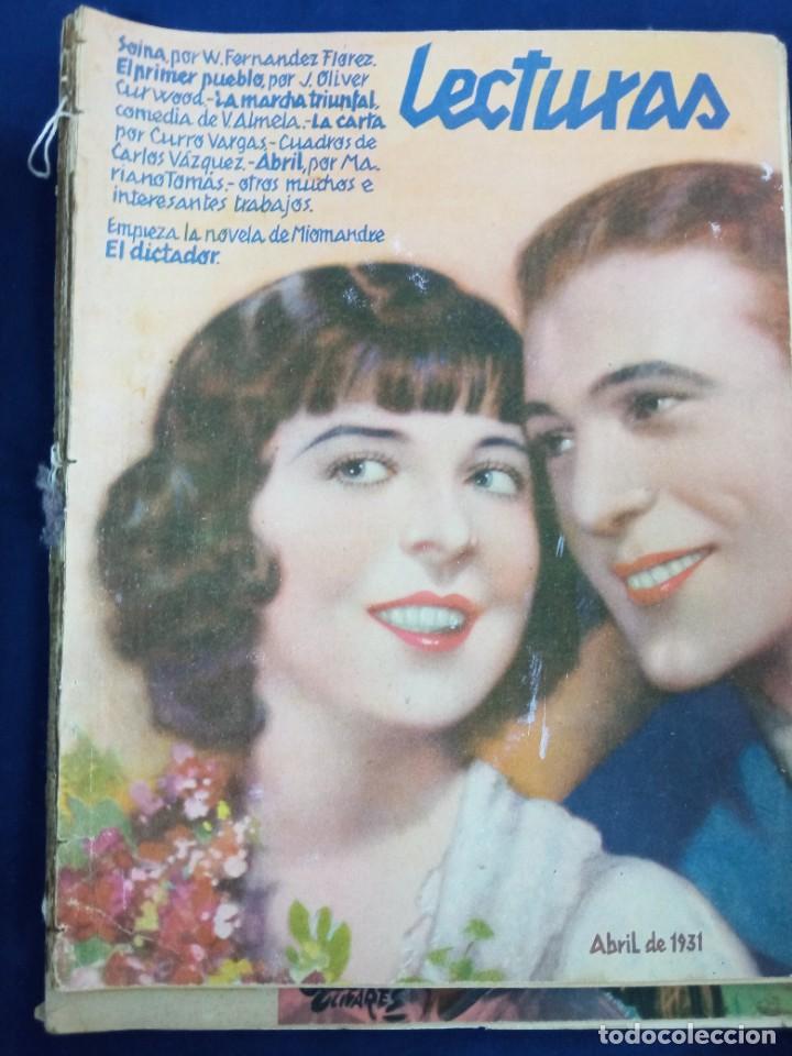 Coleccionismo de Revistas y Peri&oacute;dicos: REVISTA LECTURAS ABRIL 1931 - A&Ntilde;O XI - N&ordm; 119