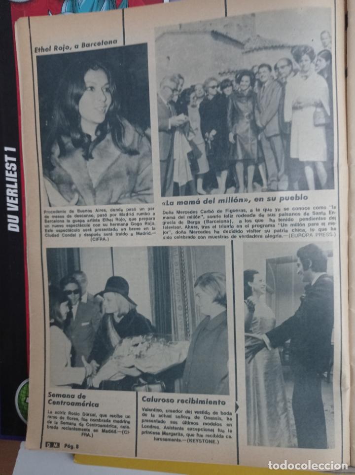 Coleccionismo de Revistas y Peri&oacute;dicos: ETHEL ROJO ROCIO DURCAL VALENTINO &Ntilde;A PRINCESA MARGARITA