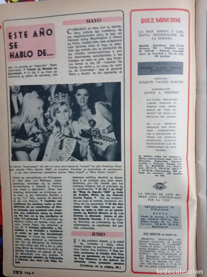 Colecionismo de Revistas e Jornais: MISS MUNDO PENELOPE 1968