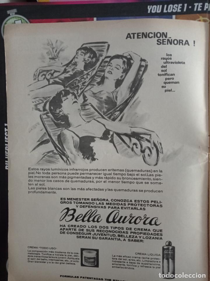 Collection Magazines and Newspapers: 1966 ANUNCIO BELLA AURORA