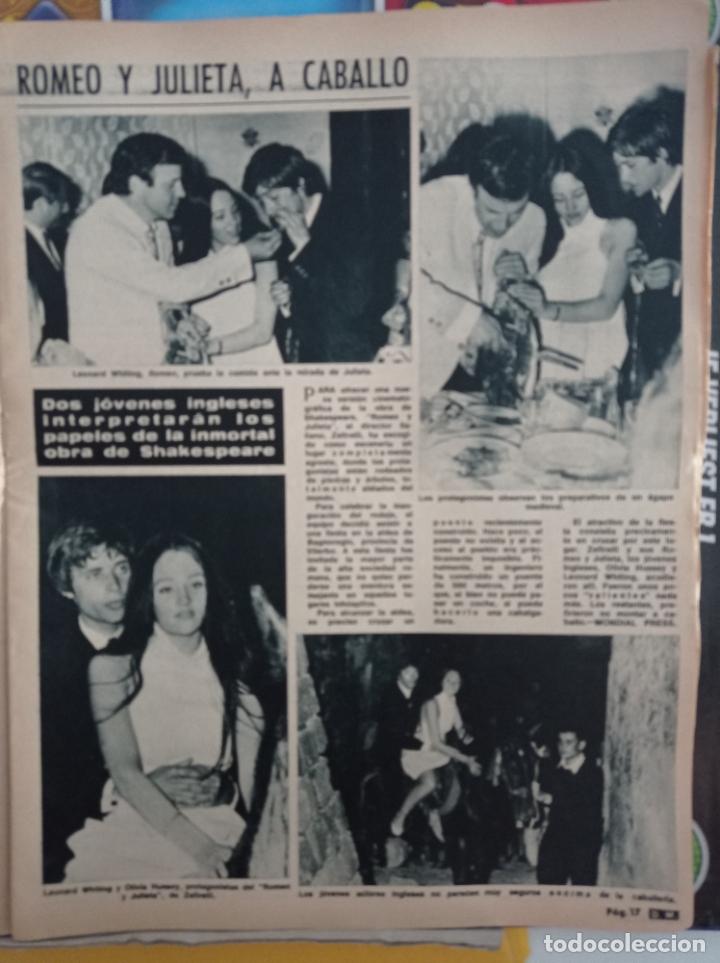 Collectionnisme de Revues et Journaux: 1966 OLIVIA HUSSEY ROMEO Y JULIETA