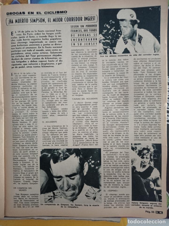 Coleccionismo de Revistas y Peri&oacute;dicos: 1966 CICLISMO SIMPSON