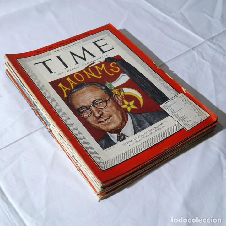 Coleccionismo de Revistas y Peri&oacute;dicos: 10 revistas Time, a&ntilde;os 40-50