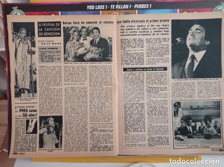 Collectionnisme de Revues et Journaux: 1966 tony dallara betina festival de benidorm