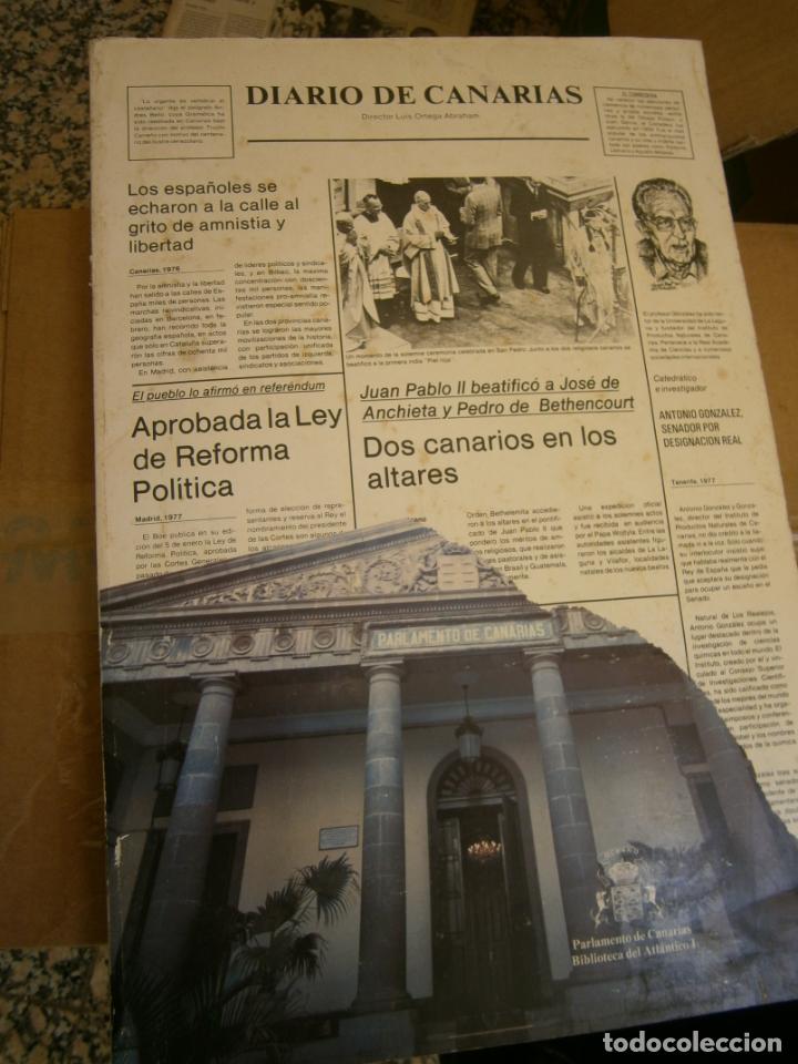 Collectionnisme de Revues et Journaux: ANTIGUO VOLUMEN GRANDE HISTORIA PERIODISTICA Y GRAFICA DE CANARIAS - DIARIO DE CANARIAS 1964 - L1