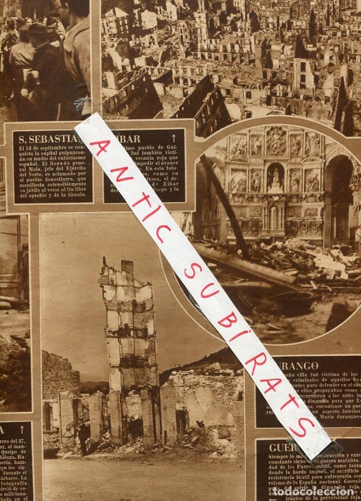Collezionismo di Riviste e Giornali: REVISTA A&Ntilde;O 1940 GUERRA CIVIL EN EIBAR MALAGA DURANGO GUERNICA GIJON BRUNETE BILBAO ALCA&Ntilde;IZ BELCHITE