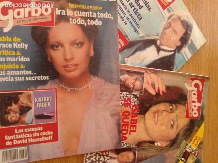 Collectionnisme de Revues et Journaux: REVISTA GARBO, 3 EJEMPLARES N&ordm; 1684/85, N&ordm; 1679/85, N&ordm; 1690/85, B