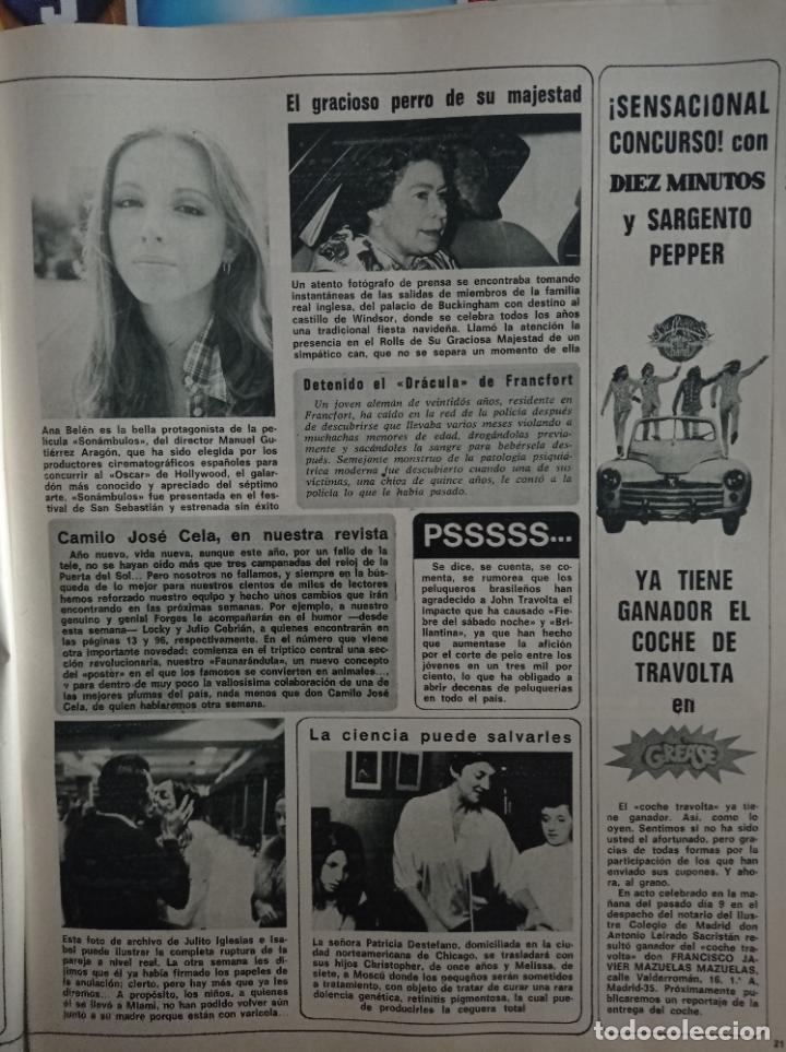 Coleccionismo de Revistas y Peri&oacute;dicos: JULIO IGLESIAS ISABEL PREYSLER ANA BELEN EL COCHE DE GREASE JOHN TRAVOLTA