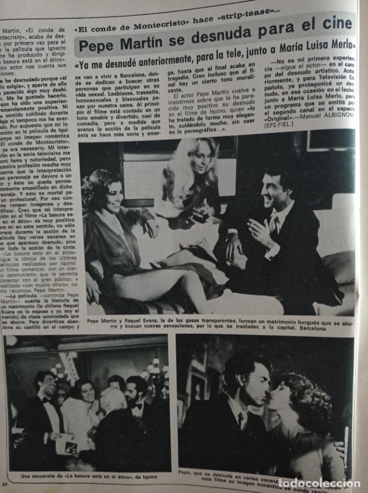 Coleccionismo de revistas y peri&oacute;dicos: PEPE MARTIN RAQUEL EVANS