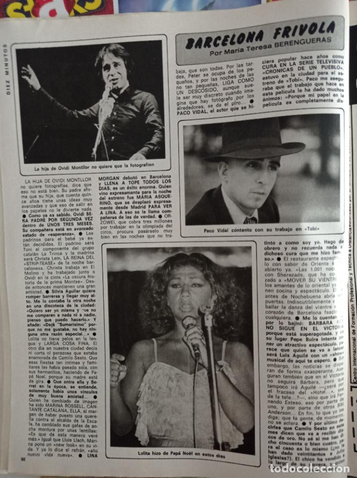 Coleccionismo de Revistas y Peri&oacute;dicos: PACO VIDAL OVIDI MONTLLOR LOLITA FLORES