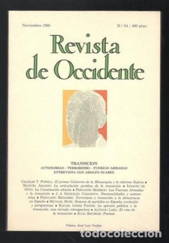 Coleccionismo de Revistas y Peri&oacute;dicos: TRANSICION. AUTONOMIAS - TERRORISMO- FUERZAS ARMADAS. ENTREVISTA CON ADOLFO SUAREZ.