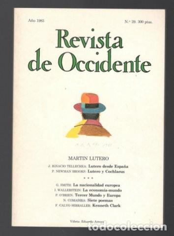 Collection Magazines and Newspapers: MARTIN LUTERO: Lutero desde Espa&ntilde;a (J. Ignacio Tellechea), Lutero y Cochlaeus (P. Newman Brooks)...