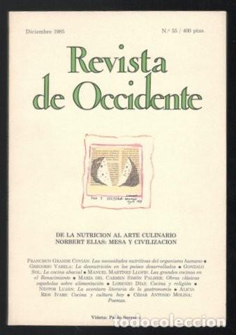 Coleccionismo de revistas y peri&oacute;dicos: DE LA NUTRICION AL ARTE CULINARIO