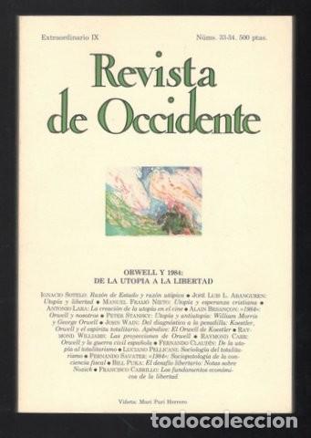 Coleccionismo de revistas y peri&oacute;dicos: ORWELL Y 1984: DE LA UTOPIA A LA LIBERTAD.