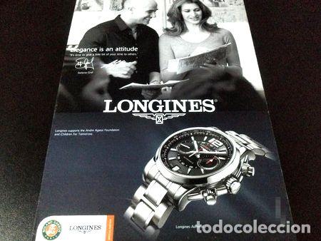 pf517 publicidad longines andre agassi steffi g Buy Other modern