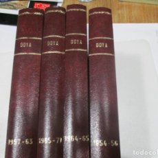 Coleccionismo de Revistas y Periódicos: GOYA REVISTA DE ARTE (REVISTAS SUELTAS RETAPADAS W8492. Lote 279520408