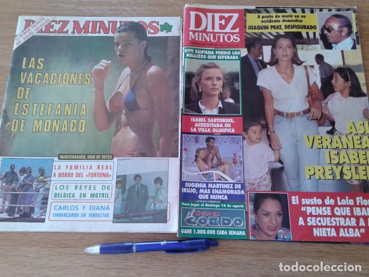 Collectionnisme de Revues et Journaux: REVISTA DIEZ MINUTOS, 2 EJEMPLARES - N&ordm; 2138/ 92 Y 1564/81, B