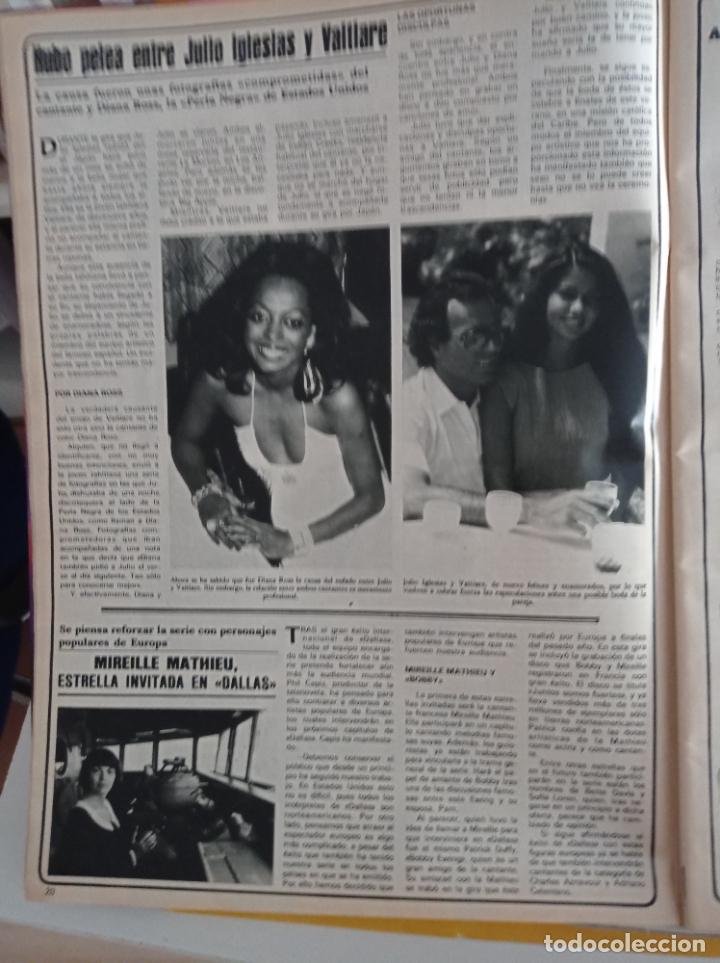 Coleccionismo de Revistas y Peri&oacute;dicos: JULIIO IGLESIAS VAITIARE mireille mattieu en dallas diana ross