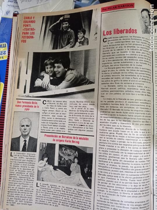 Coleccionismo de Revistas y Peri&oacute;dicos: CARLO EDUARDO PONTI HIJOS DE SOFIA LOREN