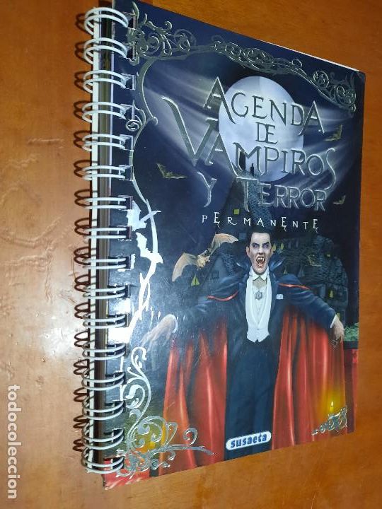 Coleccionismo de revistas y peri&oacute;dicos: AGENDA DE VAMPIROS Y TERROR PERAMANENTE. SUSAETA. BLOCK. BUEN ESTADO. E7 2
