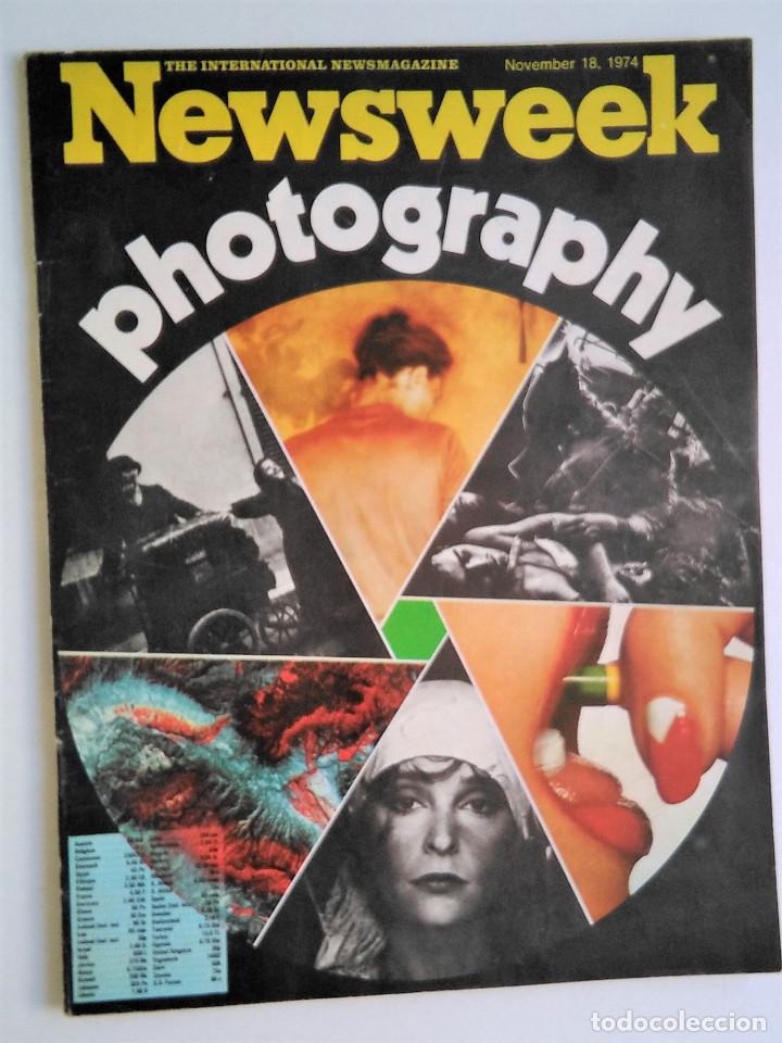 Coleccionismo de Revistas y Peri&oacute;dicos: Photography. Newsweek The International Newsmagazine. Nov 18, 1974
